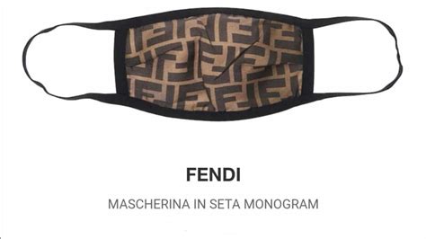 prezzo mascherina fendi|fendi italy.